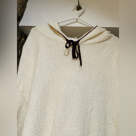 Free people Love All Hoodie in Ivory Combo. Size S. - Picture 10 of 15